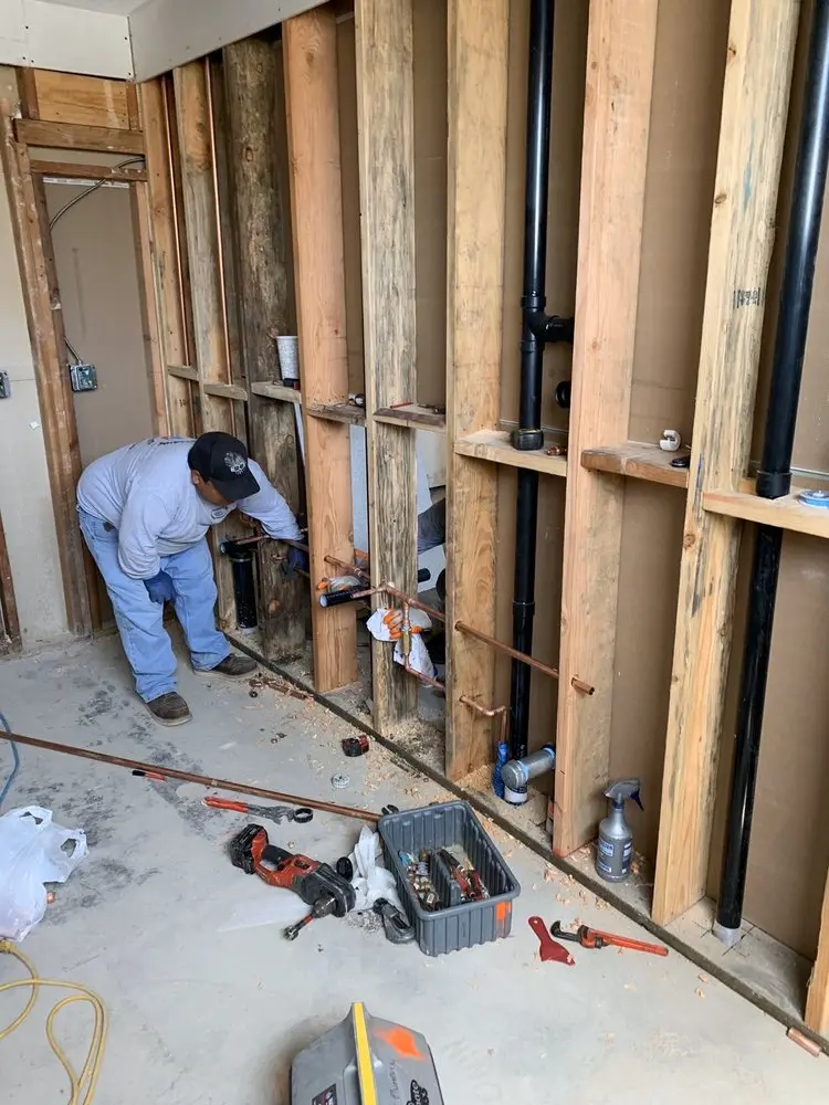 Commercial rough-in plumbing for Commercial Plumbing in North Garrison Heights